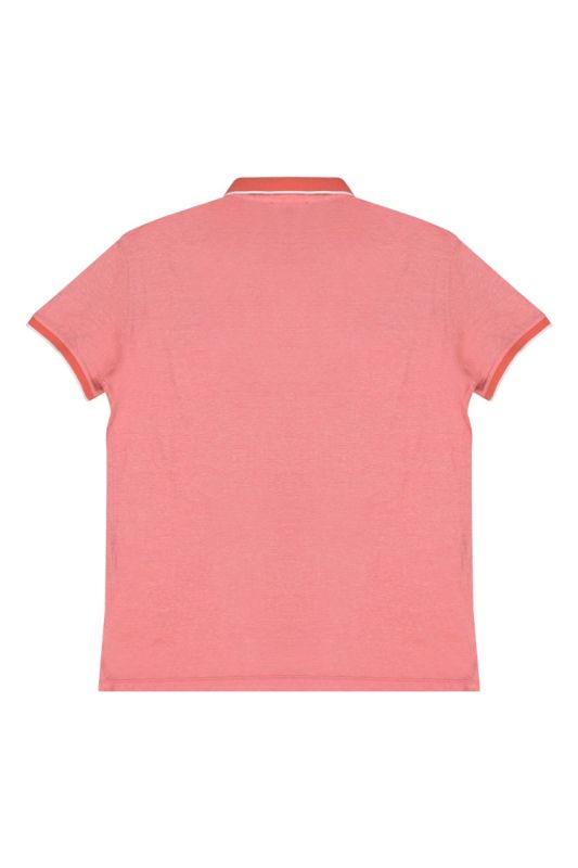 Emporio Armani Peach Solid Polo T-shirt