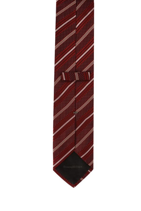  ERMENEGILDO ZEGNA STRIPE PATTERN TIE
