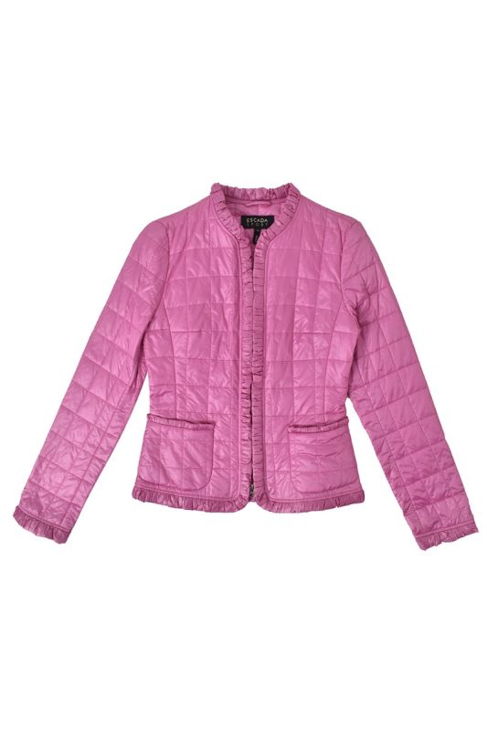 ESCADA QUILTED LEATHER JACKET