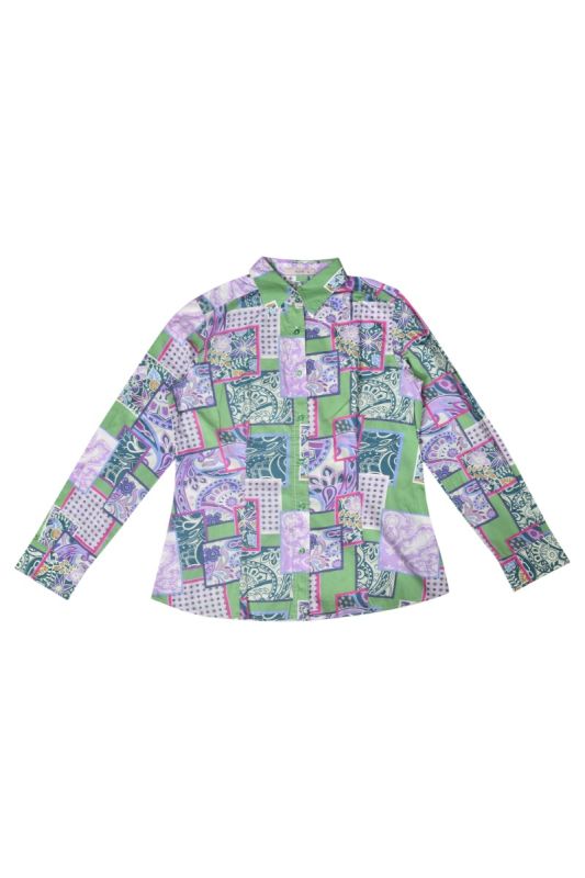 Etro Milano Aztec Patchwork Printed Shirt