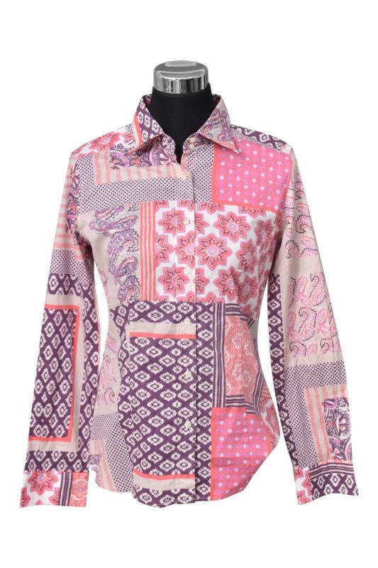 Etro Milano Printed Pink Shirt