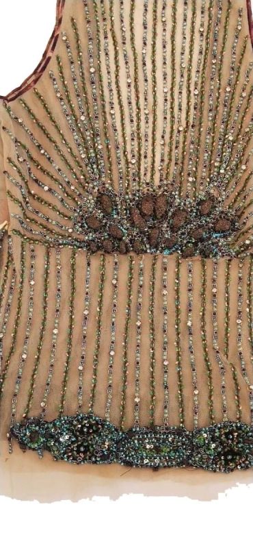 FALGUNI & SHANE PEACOCK EMBELLISHED TOP