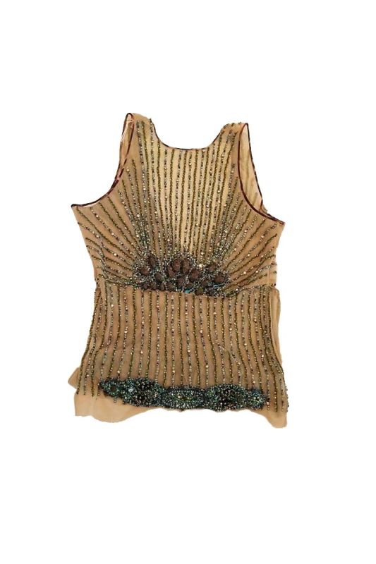 FALGUNI & SHANE PEACOCK EMBELLISHED TOP