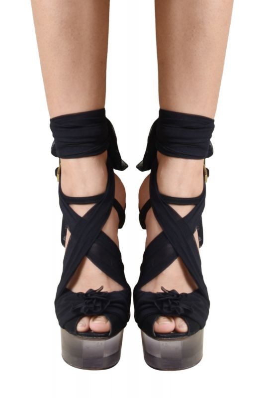 Fendi Cinderella Platform Sandals