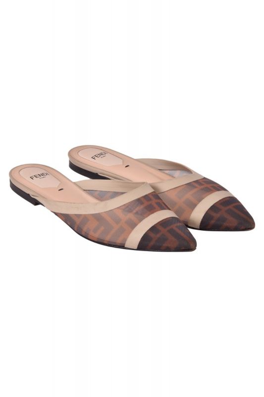 Fendi Colibri FF Mesh Flats