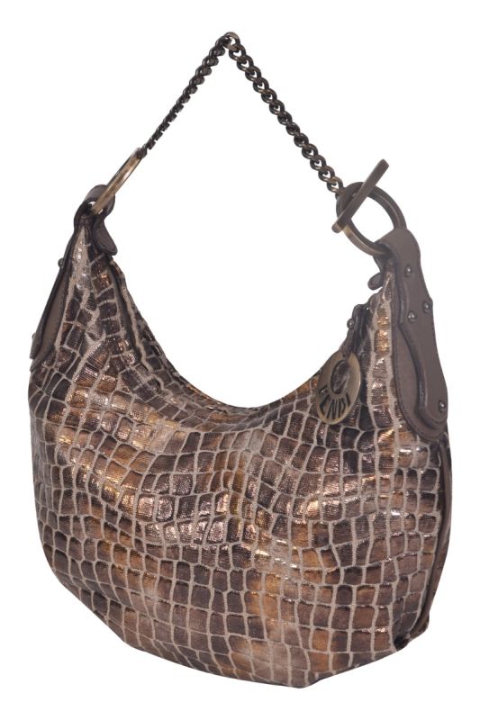 Fendi Crocodile Design Shoulder Bag