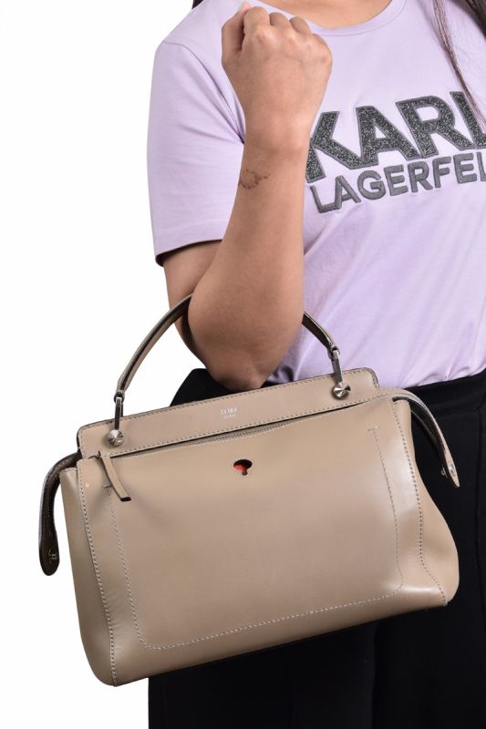 Fendi Dotcom Top Handle Bag