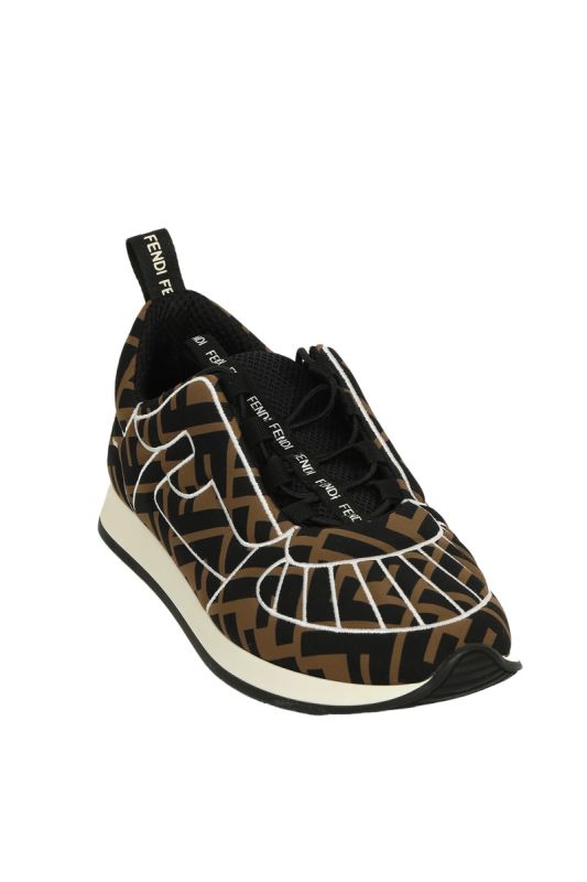 Fendi EU 36 Freedom Lycra Shoes