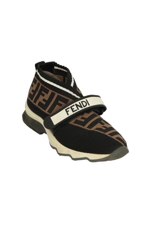 Fendi EU 36 Zucca Brown Sneakers