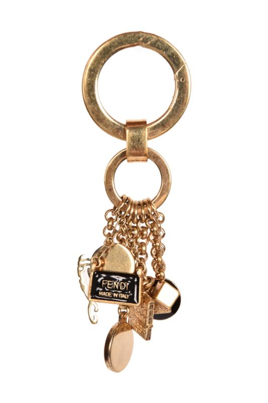 FENDI FF CHARMS KEYCHAIN