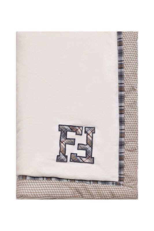 Fendi FF Logo Baby Blanket