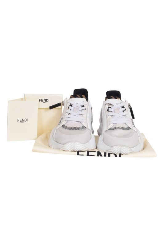 Fendi Flow White Sneakers