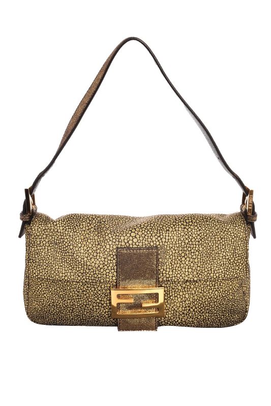 FENDI GOLD CLASSIC BAGUETTE BAG