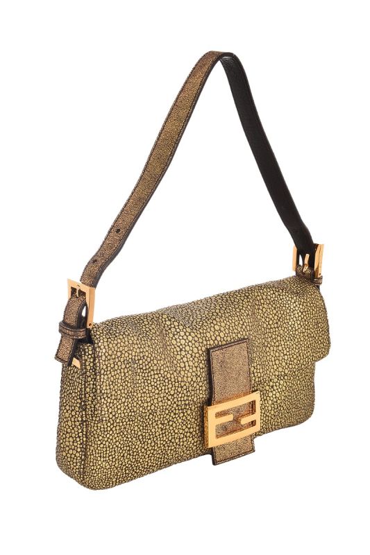 FENDI GOLD CLASSIC BAGUETTE BAG
