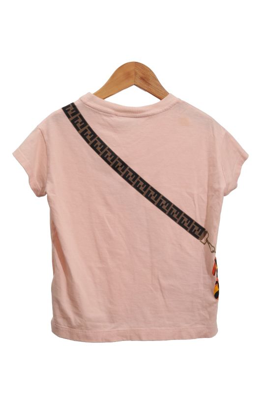 Fendi Kids Size 4A/ 4 Years  Pink T- shirt