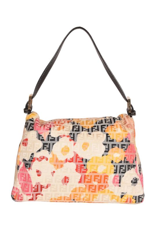 FENDI MAMA BUCKET MONOGRAM SHOULDER BAG