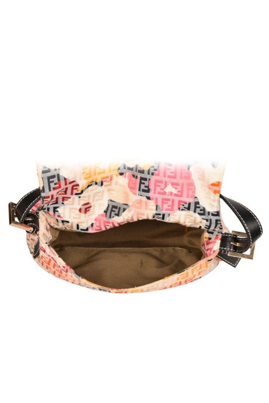 FENDI MAMA BUCKET MONOGRAM SHOULDER BAG