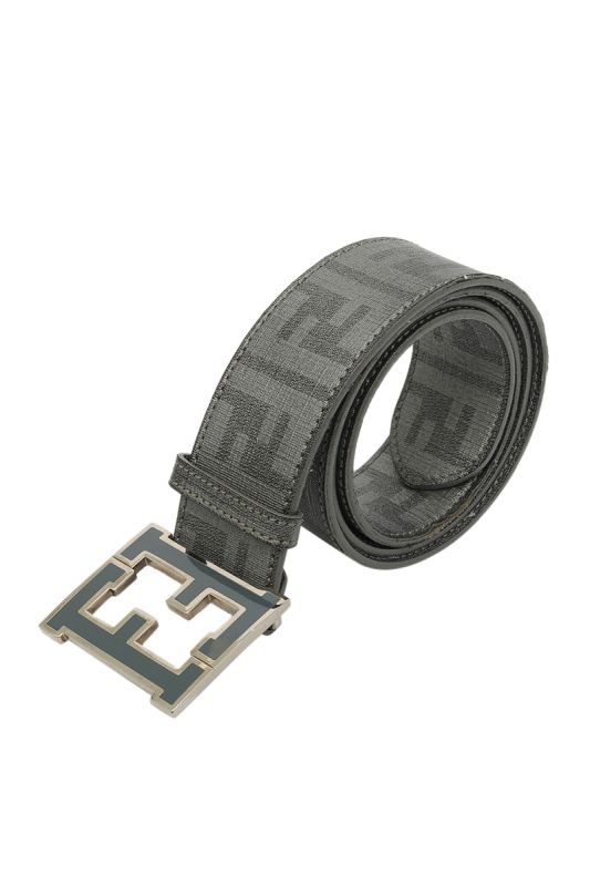 Fendi Monogram FF Enamel Buckle Belt