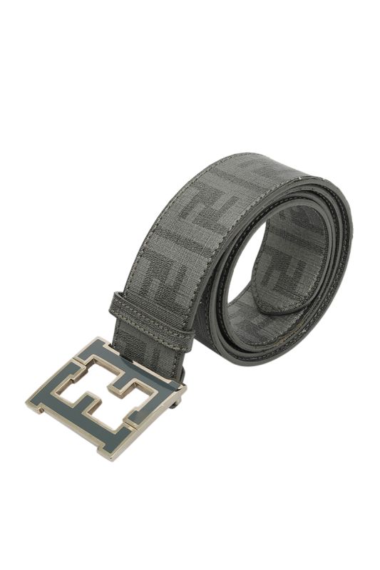 Fendi Monogram FF Enamel Buckle Belt