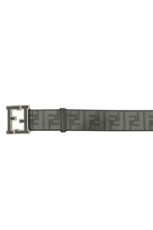 Fendi Monogram FF Enamel Buckle Belt