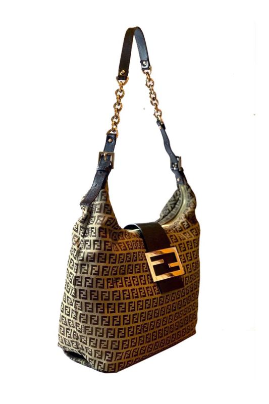 FENDI MONOGRAM HOBO BAG