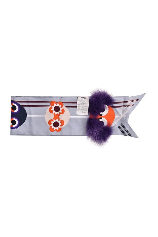 Fendi Monster Charm Twilly