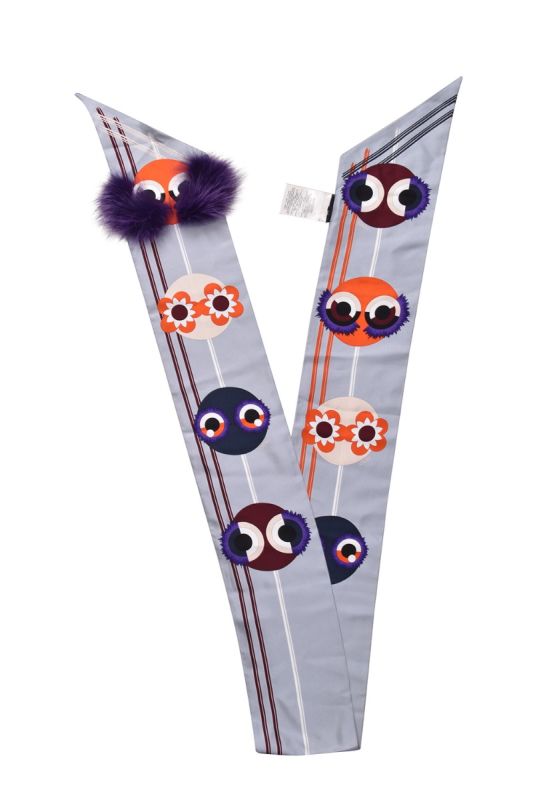 Fendi Monster Charm Twilly