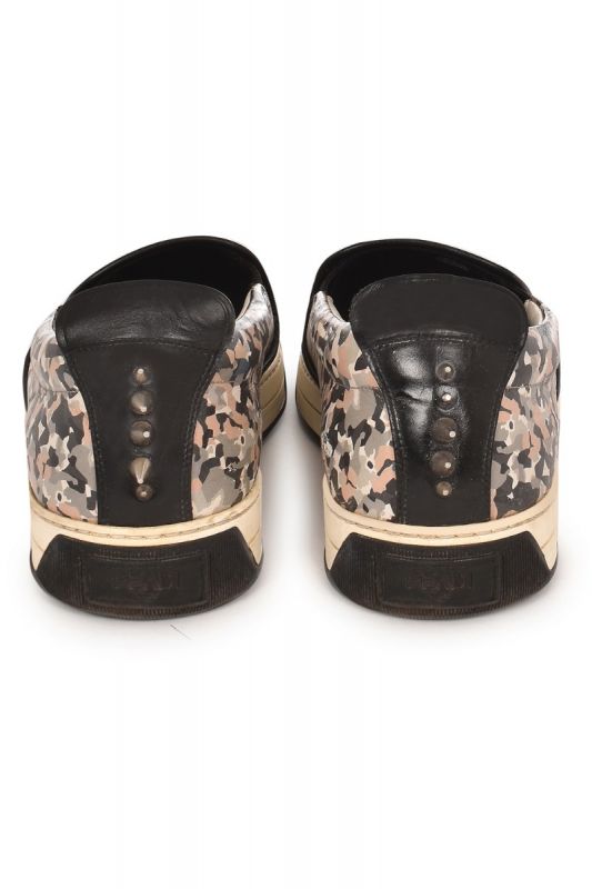 FENDI MONSTER EYES CONFETTI SKATE SNEAKERS