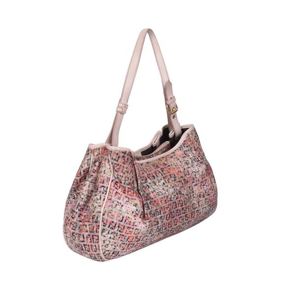 FENDI MULTI COLOR FOREVER FLORAL BAG