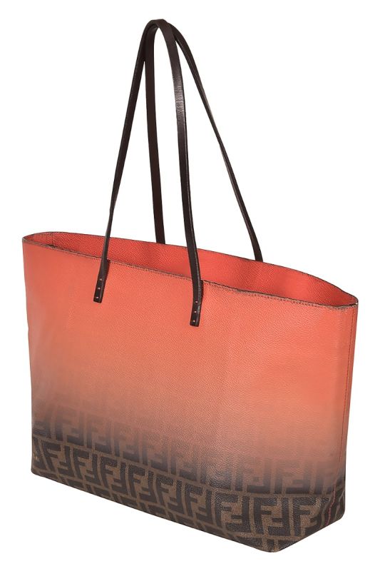 Fendi Ombre Zucca Canvas Tote Bag