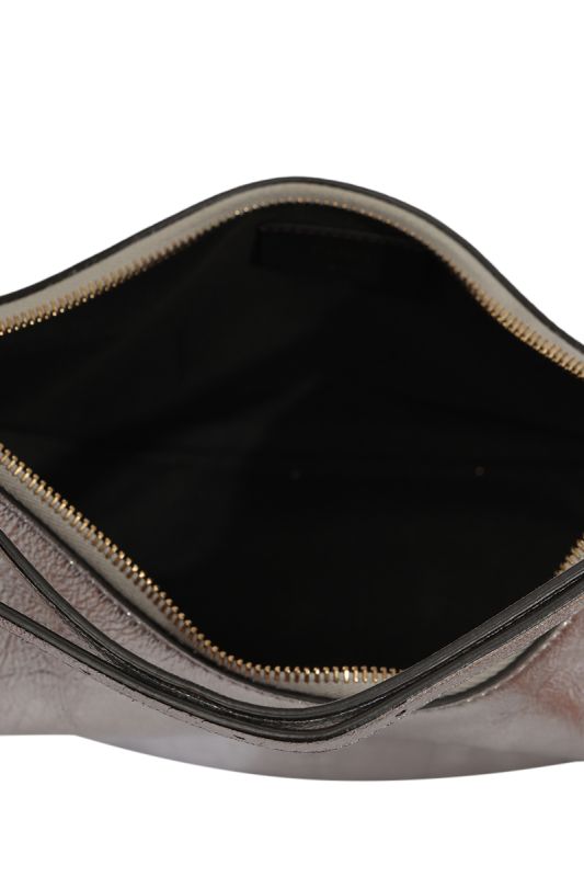 Fendi Silver Fendigraphy Hobo Medium Shoulder Bag