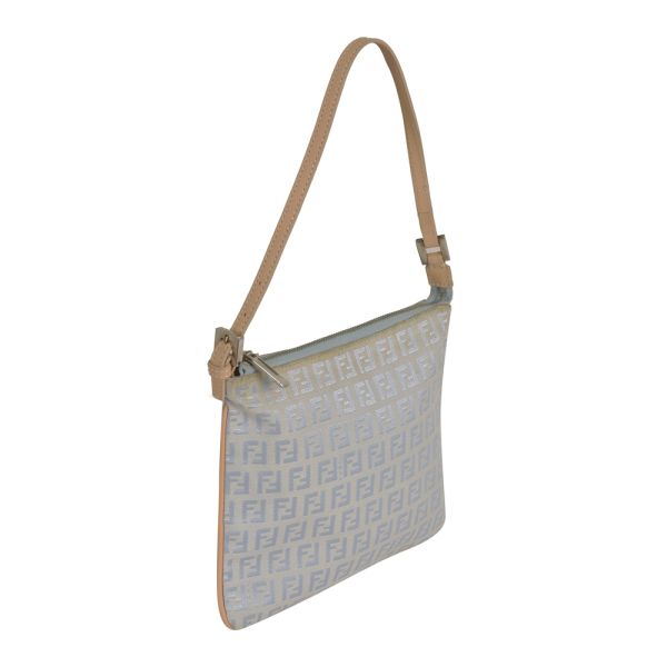FENDI SKY BLUE ZUCCA MINI BAG