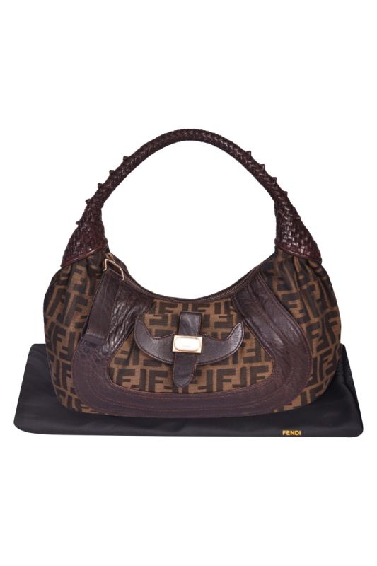 Fendi Spy Hobo Tobacco Hobo Bag
