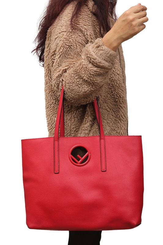FENDI VIENNA F IS FENDI SHOPPER TOTE BAG