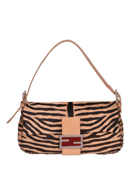 Fendi Zebra Print Mamma Baguette