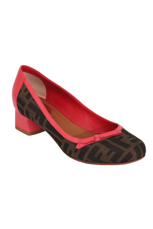 Fendi Zucca Ballet EU 37 Pumps