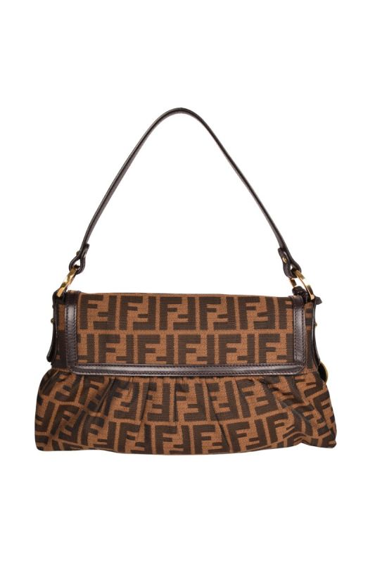 FENDI ZUCCA CHEF FLAP BAG