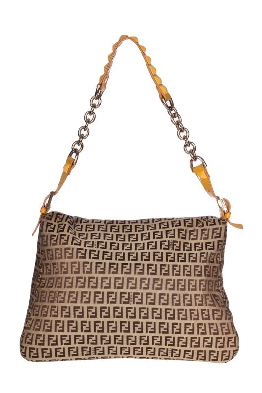 FENDI ZUCCA MAMMA BAGUETTE BAG