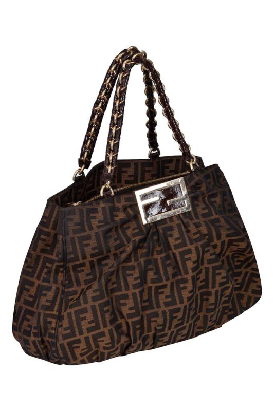 Fendi Zucca Mia Large Tote Bag