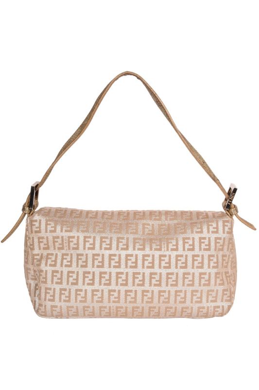 FENDI ZUCCHINO DOUBLE FLAP BAG