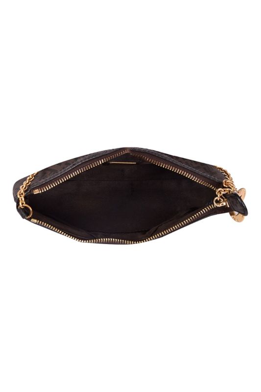 Fendi ZucchinoCanvas Pochette Bag