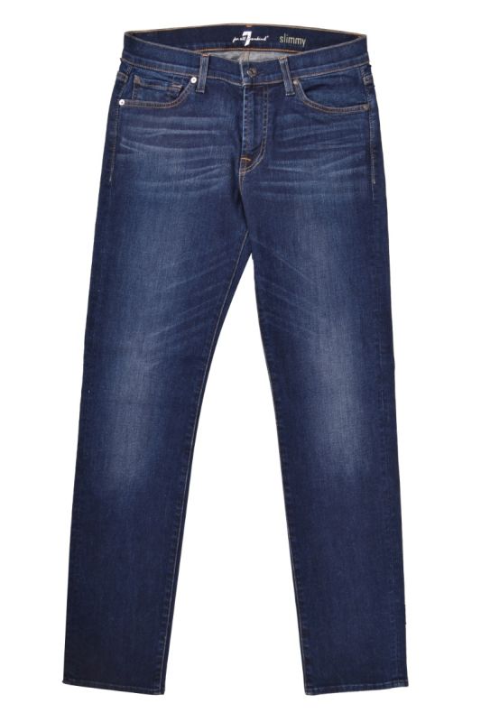 For All 7 Mankind Dark Blue Denims