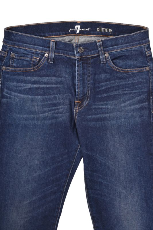 For All 7 Mankind Dark Blue Denims
