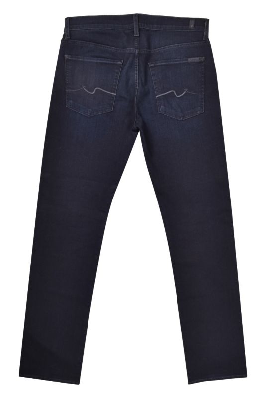 For All 7 Mankind Navy Blue Denims