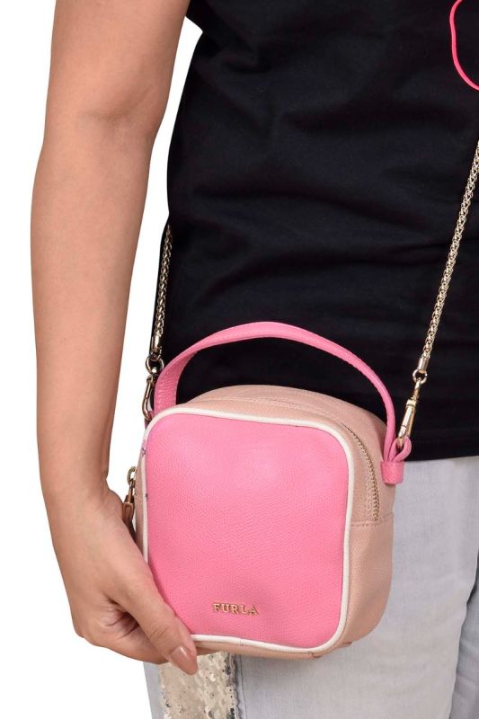 Furla Pink Crossbody Bag