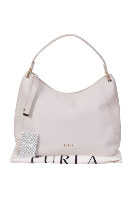 Furla Primula Logo Plaque Shoulder Bag