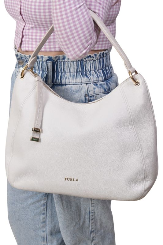 Furla Primula Logo Plaque Shoulder Bag