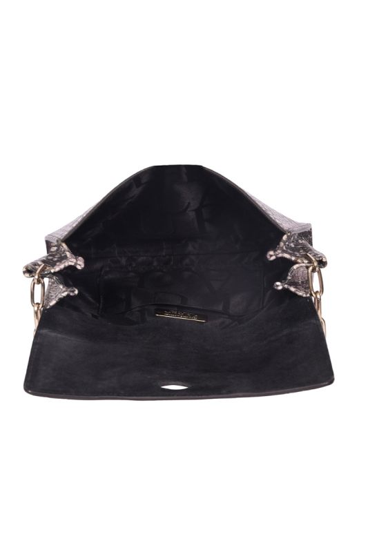 Furla SnakeSkin Embossed Shoulder Bag