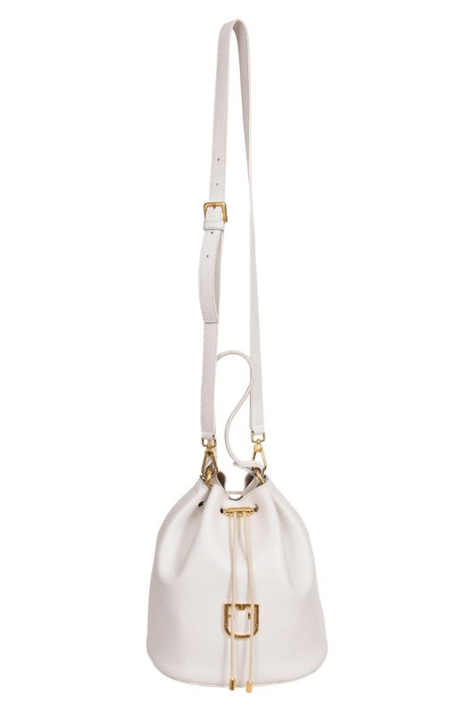 Furla White Bucket Handbag