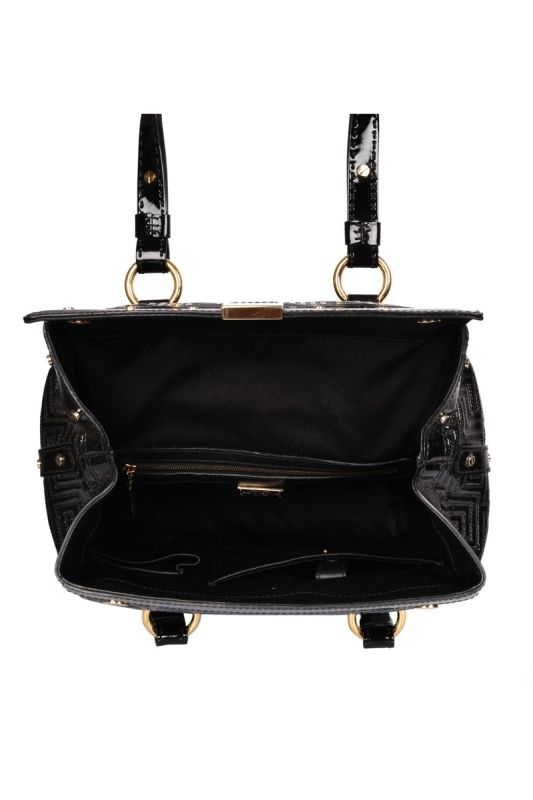 GIANNI VERSACE COUTURE BLACK TOTE BAG